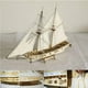 thumbnail image 2 of Harvey Creativo De Madera Montado Velero Modelo Diy Occidental Clásico Vela Juguete Vela Era Vela Modelo Adecuado Para Decorar Restaurante Familiar Hotel Yuarrent HA027667-02, 2 of 7