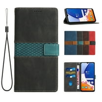 for iPhone 11 Pro Max Wallet Flip Cases Cover,[RFID Blocking][Card Holder/Cash Slots][Magnetic Clasp] Stand Retro Premium PU Leather Shockproof Folio Phone Case with Wrist Strap,Black