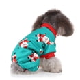 thumbnail image 4 of Billuyoard Patrón navideño ABRIGO SUÉTER SUDADERA CON CAPUCHA DISFRAZ ROPA MASCOTA PERRO PERRITO GATO ROPA Ropa para mascotas SG, 4 of 6