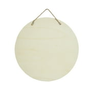 11.8 Round Wooden Plaque