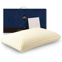 100% Natural Talalay Premium Latex Pillow, No Memory Foam Chemicals, Helps Relieve Pressure, Perfect Package Best Gift with Removable Tencel Cover