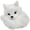 white, variant on Yvsxxv Simulation Plush Squirrel Figurines Artificial Squirrel Animal Figurine Stuffed Animal Ornament for Christmas New Year Party