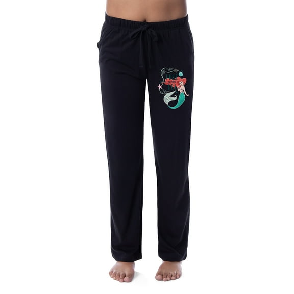 Disney Womens' The Little Mermaid Ariel Princess Movie Sleep Pajama Pants