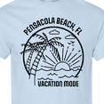thumbnail image 4 of Inktastic Summer Vacation Mode Pensacola Beach Florida T-Shirt, 4 of 5