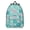 Geometric Flower and-2, variant on Daisy Pioneer Flower Black Pattern Backpack for School, Cute School Bag with Adjustable Shoulder Straps and Padded Back, 15.7"x11.8"x5.5"