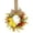 Multicolor, variant on Deeceymbur Artificial Fall Pumpkin Wreath with Bow Harvest Front Door Halloween Thanksgiving Wall Decor