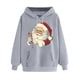 thumbnail image 1 of WILLBEST Sudadera con Capucha para Mujer, Estilo Navideño, con Estampado Navideño, Cuello Redondo y Manga Larga Diseño Holgado E Informal Mediana, 1 of 3