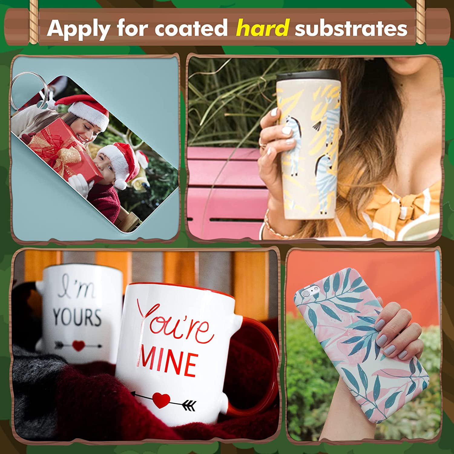 Koala Sublimation Paper and Ink Bundle Kit - 150 Sheets Koala Sublimation Paper A4  + 4X100ml Koala Sublimation Ink for All Inkjet Printers ET-2800 2803 2720 2760 etc