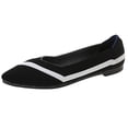thumbnail image 2 of Zapatos Sin Cordones Punto para Mujer Bailarinas Antideslizantes Transpirables Viajes Al Aire Libre, 2 of 9