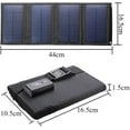 thumbnail image 6 of 80W Foldable Solar Panel with USB Ports - Outdoor Power Bank for Camping & Hiking, 6 of 6