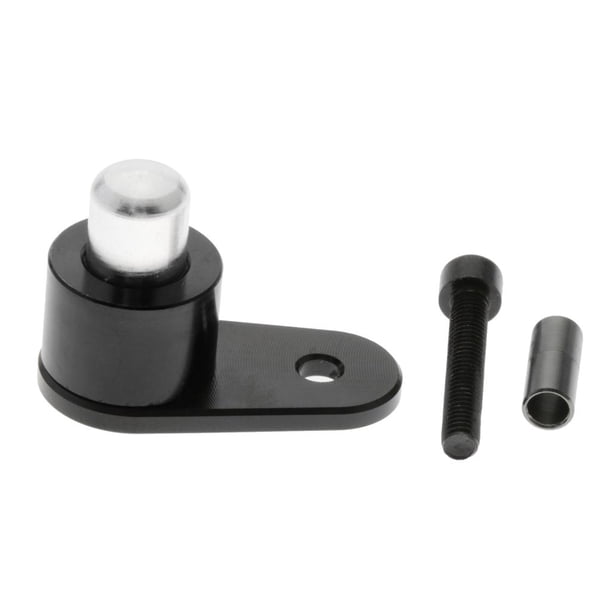 K-01 Interruptor de freno de estacionamiento modificado para motocicleta Bloqueo de interruptor de bocina de freno nuevo y caliente Negro