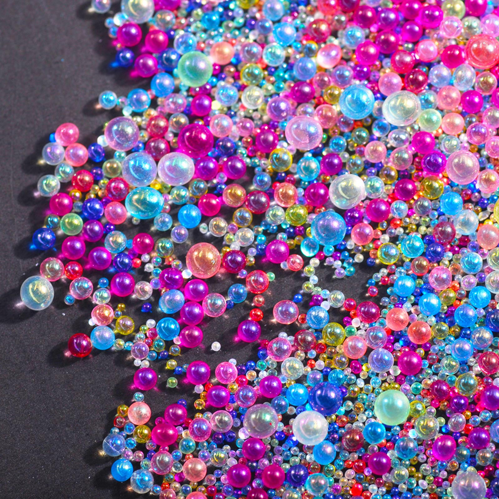 Neon Hot Pink Ab Rhinestones - Jellies 2mm - 6mm You pick Size