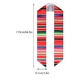 thumbnail image 5 of Mexican Graduation Stole Graduation Sash Latino Hispanic Serape Graduation Stole Scarf Graduation Gifts, 5 of 7