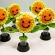 thumbnail image 3 of Sunflower Car Accessories Dashboard Decorations, Crochet Smiley Shaking Sun Flowers Bobblehead Dashboard Car Decor For Women, For Cute Girl Car Interi, 3 of 5