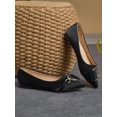 thumbnail image 6 of Women's Pointed Toe Flats Soft Leather Loafers Comfortable Slip-On Shoes Ideal for Office and Daily Commuting Wear, 6 of 7