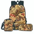 thumbnail image 1 of Juego de mochilas escolares Raws de 3 piezas con bolsa de hombro y estuche para lápices, 1 of 1