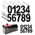thumbnail image 1 of Uxcell 6 Pcs 2" Números Reflectantes para Buzones Impermeables Stickers Negros, 1 of 7
