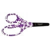 Fiskars Designer Non-stick Blunt-tip Kids Scissors (5") - Purple Floral