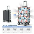 thumbnail image 2 of Luggage Cover Anti Scratch, Sport Items Elastic Suitcase Protector Suitcase Covers for Luggage Fits 18-32 Inch Luggage, 2 of 6