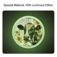 thumbnail image 2 of PhooArto Cow and Wood Board Sunflower 4 PCS Crystal Glass Cabinet Knobs, Drawer Kitchen Cabinets Dresser Cupboard Wardrobe Pulls Handle - Glowing in the Dark, 2 of 7