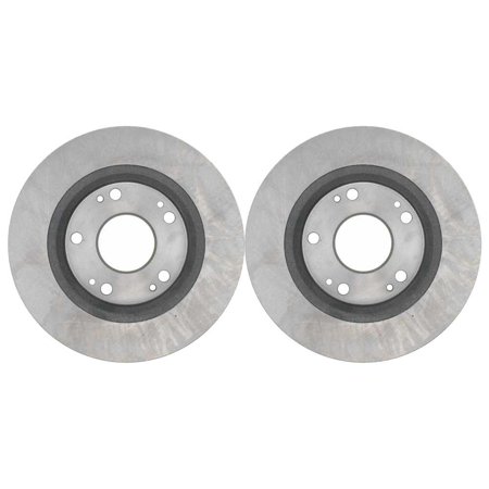 For 2006-2014 2015 Honda Civic 2013-2015 ILX 2006-2011 CSX Rear Brake Rotor Pair