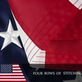 thumbnail image 6 of American Flag 4x6 Outdoor - Nylon US Flags with Embroidered Stars, Stitched Stripes and Brass Grommets, 6 of 8