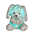 thumbnail image 2 of 10" Light up Husky LED Stuffed Animal with Colorful Night Light Glow Soft Plush Toy Gifts for Kids on Christmas Birthday, Husky(White,10"), 2 of 6