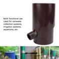 thumbnail image 4 of 10cm Plastic Rainwater Collection System Efficient Round Diverter Downspout for Irrigation Systems, with Aquariums Use, 4 of 7