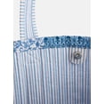 thumbnail image 3 of No Boundaries Quilted Tote Bag, Women's, Blue Patchwork, 3 of 3