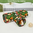 thumbnail image 3 of Methold Túnel para conejillos de indias, mascota perfecta para niños, lindo y juguetón, tamaño compacto, suministros para hámster, casa Hábitats y jaulas para animales pequeños Versión de invierno, 3 of 6