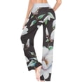 thumbnail image 3 of FREEAMG Floral Pajama Pants for Women Spring Summer Autumn Sleepwear Pants Pjs, 3 of 5