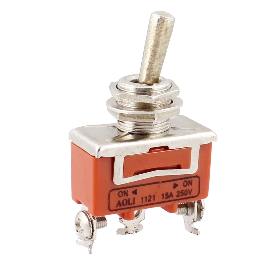 AC 250V 15A 2 Terminals ON/ON 2 Position SPDT Toggle Switch Walmart