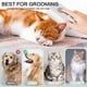 thumbnail image 5 of Pet Grooming Brush Electric Steam Spray Comb Massage Detangler Comb for Dogs Cats - Coffee, 5 of 5