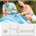 Plastic Pool Joint Pins Set Plastic Replacement Pool Joint Pins for