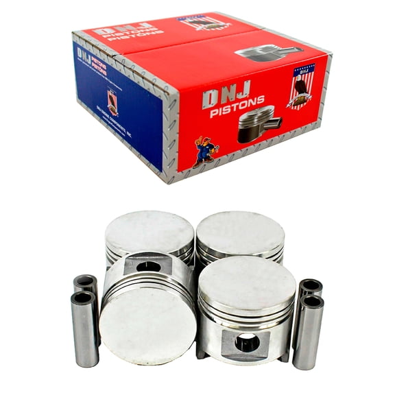 DNJ P402.20 o/s Complete Piston Set Fits Cars & Trucks 82-84 Ford Mazda 626 B2000 2.0L SOHC 8v