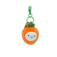 thumbnail image 1 of Mini llaveros de frutas y verduras, juguetes bonitos de felpa, mochila colgante, llavero de bolsa, naranja, plátano, melocotón, manzana, berenjena, zanahoria, regalo, 1 of 5