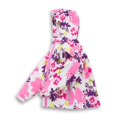 thumbnail image 3 of CPNG Girls Hooded Jacket Rainproof Windproof Windbreaker Coat with Colorful Print Fleece Lined Warmth Hiking Windbreaker, 3 of 5