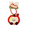 thumbnail image 2 of Apple Fruit Stuffed Animals Toy Soft Fruit Plush Cute Apple Plushie Adorable Gift for All Ages, 2 of 6