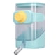 thumbnail image 5 of Alimentador de agua para mascotas, alimentador automático de agua para mascotas, dispensador de agua para mascotas, alimentador de agua para jaula para mascotas, mayor durabilidad, 5 of 14