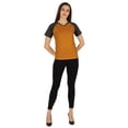 thumbnail image 2 of Inkmeso Solid Short Sleeve T-Shirt For Womens Sporty Casual Solid Basic Workout Shirts, 2 of 7