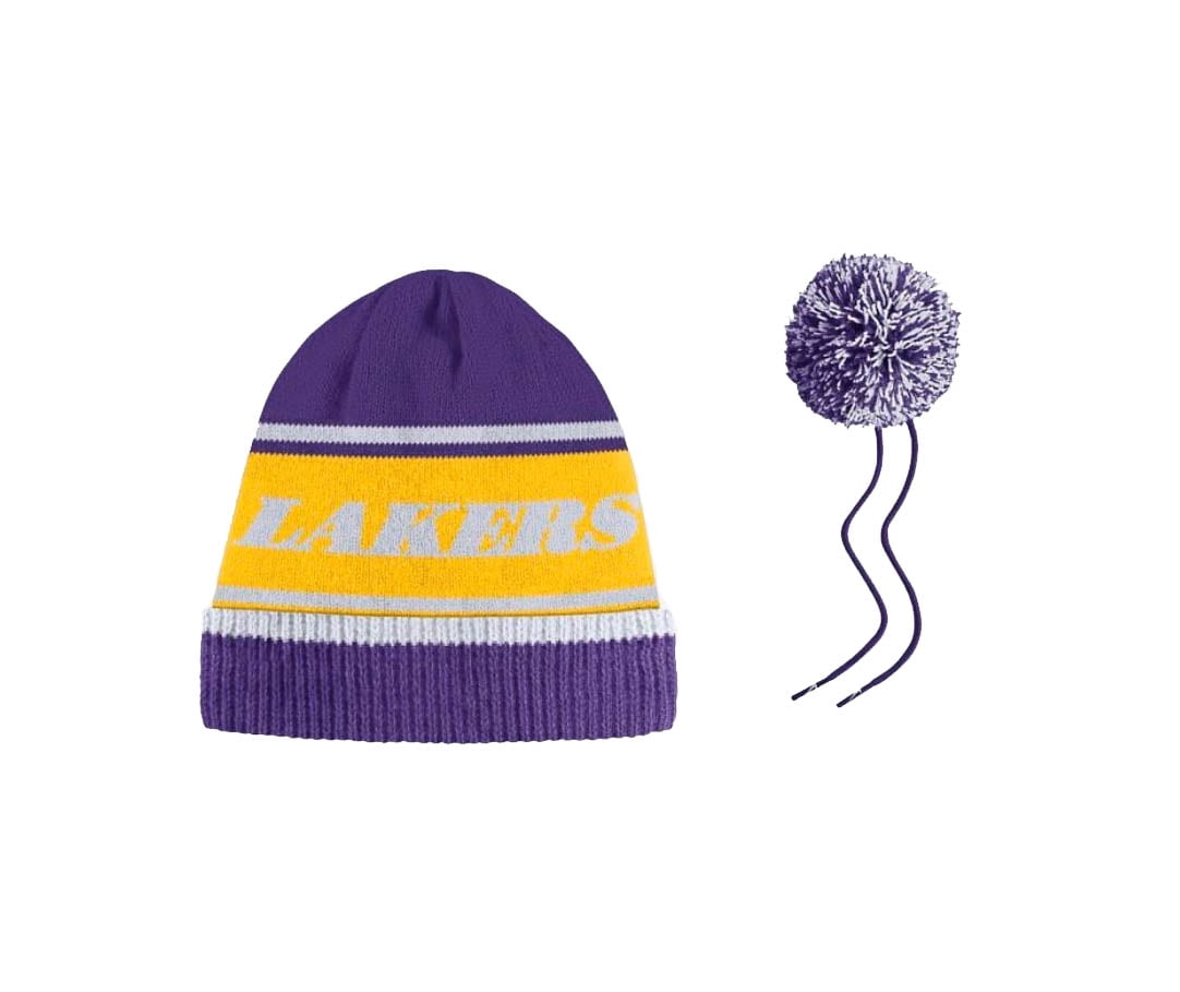 Buy Nike LA Lakers Beanie Knit Hat 