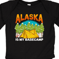 thumbnail image 4 of Inktastic Alaska Camping Vacation Boys or Girls Long Sleeve Baby Bodysuit, 4 of 5