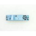 thumbnail image 2 of Faship Dusty Blue Cellulose Acetate Rose Floral Art Deco Hair Claws Clips, 2 of 7