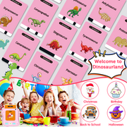 Richgv Upgraded Talking Flash Cards, Big Button Toys for 1 2 3 4 5 6 Year Girls, Educational Games for Toddlers, Preschool Learning Toys Dinosaur Toys Gifts for Christmas