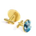 thumbnail image 3 of Dolphins Stainless Steel Cuff Links for Men, Versatile and Stylish Addition to Your Wardrobe, for Formal and Business Attire, 3 of 6