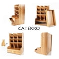 thumbnail image 3 of Boîte de rangement de bureau Mobiliario multifunción papelería porte-stylo en bois soporte masivo de rangement pour Table, Organización Ormromra QH-215, 3 of 8