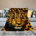 thumbnail image 2 of HENGT  Blanket - Gradient Leopard Print Throw Blanket Super Soft  Flannel Cheetah Blankets for Couch, Bed, Sofa - Ultra Luxurious Warm and Cozy for All Seasons (Throw"), 2 of 6