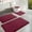 Red#1, variant on Zvmxot 4 Piece Bathroom Rugs Bath Mat Set, Memory Foam Bath Mats for Bathroom, Bathroom Rug Set - Dries Quickly, Non-Slip,Thick, Machine Washable (Pink)