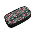 thumbnail image 2 of Uemuo Green Tropical Leaves Printed Pencil Pen Case, Portable Pencil Pouch with Zipper, Compact Stationery Bag Makeup Bag, Pencil Bag for Home Office, 2 of 9