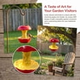 thumbnail image 5 of Cadancy Fruit Shaped Bird Feeder Outdoor Hanging Wild Bird Seeds Feeder Resin Garden Decor Patio Yard Decoration landscape Ornament Novetly Housewarming Gift, 5 of 5